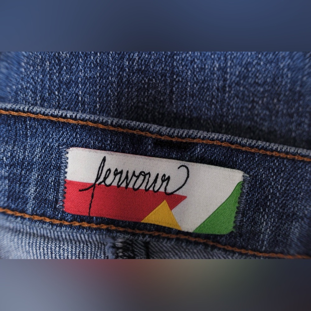 ModCloth rainbow jeans - Picture 9 of 10